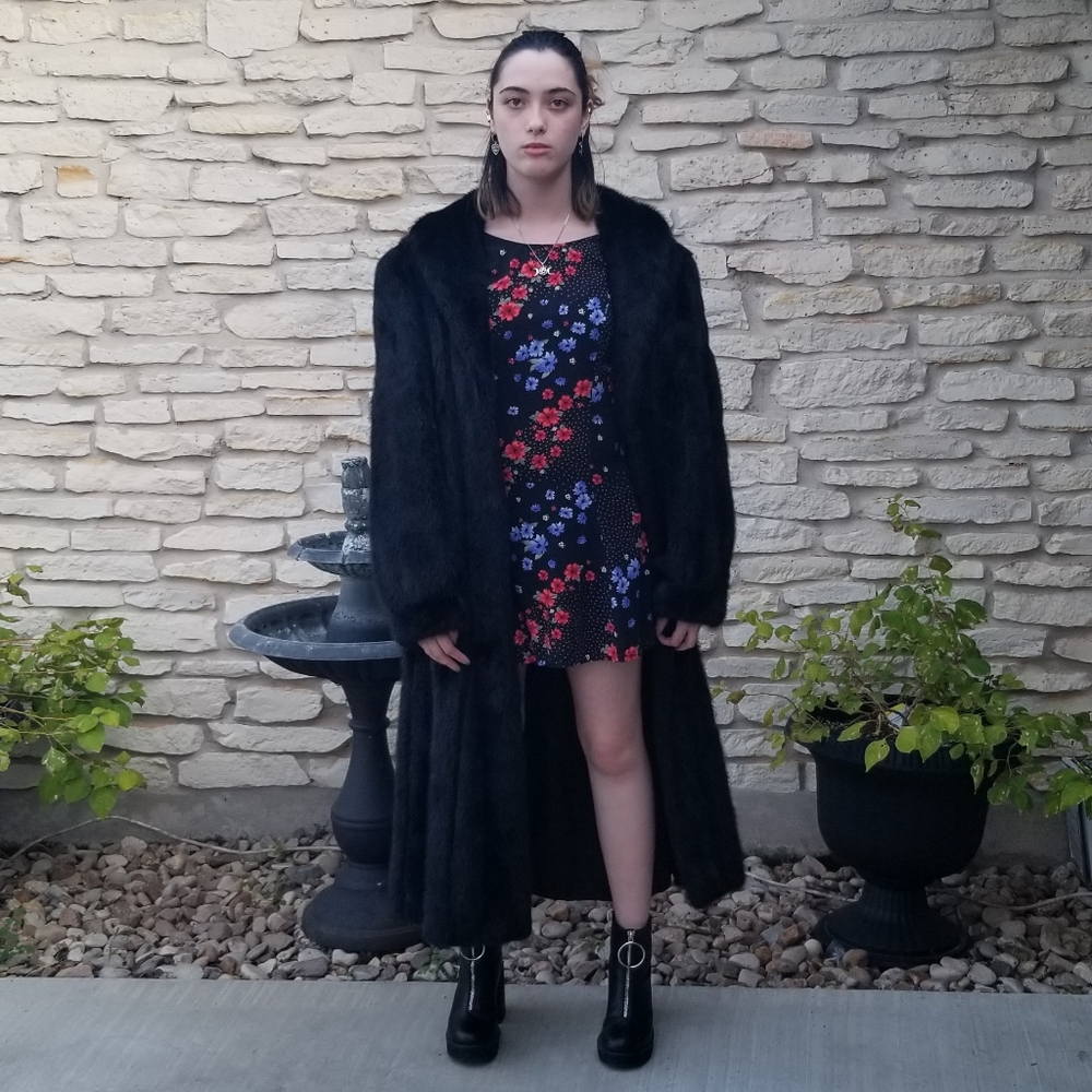 Vintage '80's Full length mink coat